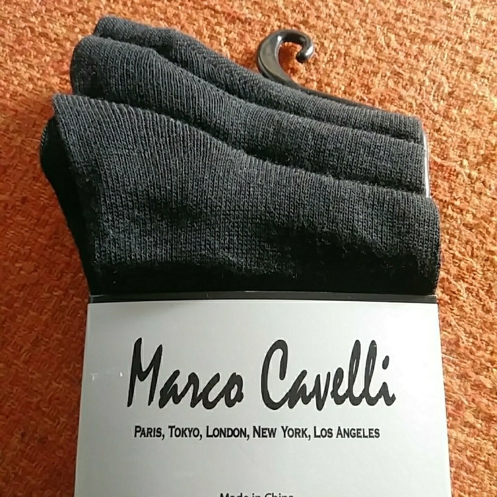 NEW Marco Cavalli Black Socks